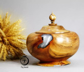 آجیلخوری چوب و رزین تک نسخه
