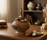 شکلات خوری چوبی